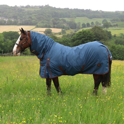 Perf 50g Combo Turnout Rug - Deep Blue