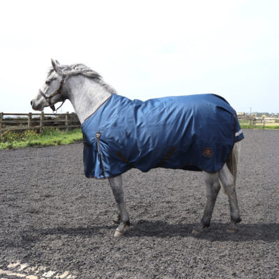 Perf 200g Standard Neck Turnout Rug - Dark Navy