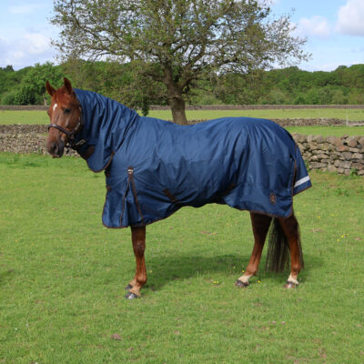Perf 200g Combo Turnout Rug - Dark Navy